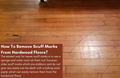 scuff removal for hardwood floors